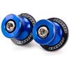 TRASH BIN Tamponi Paratelaio Protezioni Per SUZUKI GSXS 750 950 1000 GT 1000GT GSX-S Supporto Per Moto Vite Forcellone Spool Slider(Blue-1000)