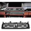 TTCR-II Compatibile con Griglia Anteriore BMW Serie 5 F10 F11 2010-2016 | Bocchette Aria Serie 5 F10 F11 520 523 525 528 530 535 550 Griglia Aria Ventilazione Centrale 64229209136 - Cromato