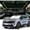 IOLAILA Parasole per parabrezza per Kia Sportage 2023-2025 Accessori compatibili - 4 strati su misura Parasole anteriore pieghevole Protettore per parasole, blocca i raggi UV Mantiene la tua auto più fresca