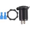 Wresetly Impermeabile 12 V Auto Accendisigari Presa USB Caricabatterie Adattatore di Alimentazione
