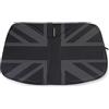 ANZIWU Parasole per parabrezza per Mini Cooper con design Union Jack | 150 x 70 cm (59 x 27,5 pollici) Compatibile con modelli R55, R56, R57, R58, R59, R60, R61, F54, F55, F56, F60 (dal 2007 in poi) (Nero)