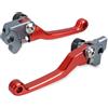 NICECNC Leve freno e frizione rotanti rosse compatibili con Beta RR 125-300 2T 2013-2021, RR-RS 4T 2012-2021, X-Trainer 2015-2021