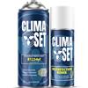 Clima Set ClimaSet - R 1234yf Ricarica aria condizionata e detergente per aria condizionata - Kit Ricarica Gas AC - Kit Ricarica Climatizzatore Auto - 170 g