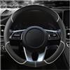 QYETRGF Coprivolante Auto, per VW Scirocco/Sharan/T-Cross/T-ROC/Taro/Tiguan 2000-2026 Copri Volante Antiscivolo Copertura Copri Sterzo Protezione Volante Accessori Auto,O