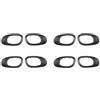 YGBWAOV 8X Maniglie Interne Copertura del Telaio Maniglia Interna della Porta Trim Modanatura 9119F2 9119F4 per 206 207 C2