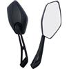 KPVPERPZDF Specchietti Laterali Per KYMCO Per Downtown 350 Per Ak550 Per Xciting 400i CT250 CT3 RKS R250 ABS Specchietto Retrovisore Moto 8/10 Mm Universale Specchietto Retrovisore Moto