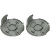 Zhanhai 1/2/4/6 pezzi copertura per bobina adatta per Bosch Easygrass Cut 18-230 18-26 18-260 23 26 accessori di ricambio per decespugliatore, parte F016F05320-1 (2 pezzi)