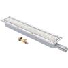 udneondhe Bruciatore laterale a infrarossi per barbecue a gas, bruciatore a gas in ceramica, 50 x 8 x 5,8 cm, bruciatore a infrarossi per grigliare, arrostire, cucinare, barbecue in ceramica per