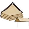 Genérico Markise Sonnenschutzsegel - 196 Inches Windfestes HDPE Gewebe | Rechteckiges Sonnensegel - UV Schutz Sichtschutz für Garten Ideal als Schattenspender auf Der Terrasse Oder beim Camping