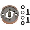 EffiFish Ricambio frizione da giardino compatibile con più modelli di decespugliatori da 43 cc e 52 cc, include gruppo frizione e viti