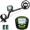 GJCrafts Metal Detector per Adulti e Bambini, Lunghezza, Sensibilità e Audio Regolabili, Tutte le Modalità Metallo/DISC/PP, Display LCD, Kit Rilevatore Oro Professionale per Spiaggia Giardino