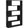 Mhdvray Set di mobili per TV da parete, moderno, effetto rovere, mobile TV sospeso, in legno per soggiorno, 100 x 24 x 155 cm, con 5 ripiani
