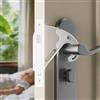 SAFELON 2 Pezzi Smorzatori per porta, silenzioso, a prova di bambini, copertura di sicurezza per porta, non sono necessari fori e attrezzi, facile da usare (Trasparente)