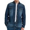 GAS Camicia Jeans Stretch Uomo Kant New a7302 09md