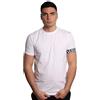 DSQUARED2 T-Shirt a Manica Corta Bianca per Uomo e Donna con Manica logata XXL