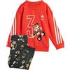 Adidas Tuta Arancio/grigio JG1251 ARANCIO/GRIGIO 6-9 mesi