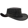 Sidewinder Cappello da Cowboy deformabile Uomo Donna Cappello da Cowboy modellabile Occidentale Leggero Realizzato a Mano a Tesa Larga Durevole