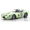 KYOSHO ORIGINALE scala 1/18 Ferrari 250GTO 1962 Goodwood #15 verde chiaro KS0...