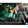 BANDAI RG REAL GRADE MOBILE SUIT GUNDAM UNICORN FULL ARMOR 1/144 MODEL KIT GUNPL