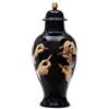 SELETTI TOILETPAPAER VASO IN PORCELLANA - LIPSTICKS BLACK 09793