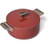 MONETA 151 CASSERUOLA ANTIADERENTE 20 CM ROSSO + COPERCHIO 001P184502