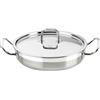 BRA PROFESSIONAL TEGAME CM 30 CON COPERCHIO INOX A340558
