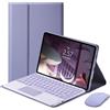 Generic Custodia con tastiera per Xiaomi Pad 5 / Pad 5 Pro 11 pollici con mouse, tasti rotondi Tastiera touchpad wireless staccabile con trackpad per Xiaomi Pad 5 / Pad 5 Pro 11 pollici