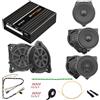Option DSP soundupgrade compatibile con Mercedes Classe C W205 (con sistema audio standard, senza ASD) - 100% Plug & Play con amplificatore DSP, altoparlante anteriore, altoparlante posteriore, centro