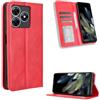 COMAKU Cover a Libro Oscal Flat 2, Custodia a Portafoglio in Pelle con Supporto e Chiusura Magnetica Compatible per Oscal Flat 2 - Rosso