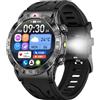 GedFong Smartwatch Uomo Donna, 1.43 HD Smartwatch con Chiamate Whatsapp, 1ATM Impermeable, 107+ modalità Sportive, Monitoraggio del Sonno, Cardiaca per Android iOS