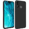COPHONE® Cover nera compatibile con Honor 9X Lite, custodia nera in gel TPU silicone morbido ultra sottile con antiurto