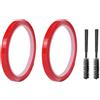 ZAAWUUT Nastro adesivo per la pulizia del telefono, adesivo per rimuovere la polvere, mini pennello, kit di pulizia per porta di ricarica del telefono, altoparlanti, ricevitori, auricolari (3 mm)