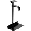 QWORK® Supporto per PC sotto la scrivania, supporto per case del computer regolabile, supporto a parete per PC, adatto a custodie di diverse dimensioni