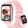 pmstuy 4G Smartwatch Bambini GPS, Telefono Orologio Smartwatch Bambini WiFi Videochiamate SOS Voce Chat Sveglia Giochi Impermeabile, Orologio Bambino Cellulare Regali per Ragazza e Ragazzo