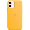 Apple Custodia MagSafe in Silicone (per iPhone 12 mini), Giallo Girasole
