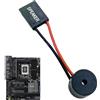 Generic Minii PC Burizzatore Interno Beeper - Altoparlante Della Scheda Madre Per Custodia Desktop, Allarme Del Codice Postale | Plug-and-play Internal Segnali Acustici Avviso Sonoro Per La Diagnosi Di Comput
