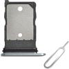 Cemobile Supporto per slot per scheda SIM, ricambio per Google Pixel 9 Pro XL da 6,8 pollici, con anello di tenuta in gomma impermeabile e perno di espulsione aperto (azzurro/grigio)