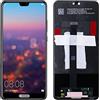 SwarKing Il display LCD swarking è compatibile con Huawei P20 (nero senza cornice) per sostituire schermi e strumenti.