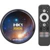 X88 HK1RBOX W2T Android TV Box - Amlogic S905W2, 4GB RAM 64GB Storage, Android 11.0, Dual-Band WiFi 2.4G/5G, 8K Decoding & 4K HDR, Bluetooth Voice Remote Control