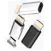 Kefiany Adattatore Micro USB Femmina a Lightning Maschio (3 Pack)per iPhone 14 Pro Max per Android Cavo per Apple Caricatore Connettore Spina Lighting Jack Accessori per iPad Dati Carica Convertitore