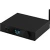 mivoc HA200 BT Amplificatore HiFi, amplificatore stereo, 2 x 100 W, Bluetooth, ingresso ottico, uscita subwoofer