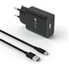 MKnenaJn Caricabatterie USB C rapido per Samsung Galaxy A16 A15 A14 A13 A12 4G/5G A06 A05S A04S A55 A54 A35 A34 A53 A33 A32 A52 A25 S24 S23 S2 S21 S20, compatibile Xiaomi, Google ecc. con cavo USB C da 2 m