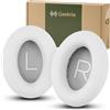Geekria Cuscinetti auricolari di ricambio per Bose New QuietComfort, QC 45/35II/35IIGaming/35/25/15/SE, AE 2/2i/2w, SoundTrue, SoundLink AE2, con guida video (White Smoke)