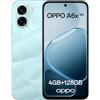 OPPO A6x 4G Smartphone Android Sbloccato, 4+128GB, Display Ultra Luminoso 6.75 120Hz, Fotocamera Ultra-Chiara, Batteria 6100mAh, Protezione della Fluidità 48 Mesi, Snapdragon 685, IP64, Ice Blue