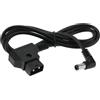 Create idea Cavo Di Alimentazione Tipo di Insediamento Power Tap D-Tap A 2,1x5,5 DC Ad Angolo Retto Cavo Di Alimentazione 12V Per Monitor LCD KiPRO E Apparecchiature Video Lunghezza 1M