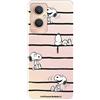 LA CASA DE LAS CARCASAS Custodia per OPPO A96 5G ufficiale di Snoopy, strisce per proteggere il tuo cellulare.Cover per Xiaomi in silicone flessibile con licenza ufficiale di Snoopy