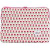 Yugugomo Custodia protettiva per computer portatile da 14 pollici, custodia per laptop, borsa per computer portatile, graziosa custodia per laptop con fiori, organizer morbido per interni ed esterni, per