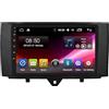 AIEIJJH Touchscreen per Smart Fortwo 451 2011-2015 9 Pollici Android 15 Car Radio con Wireless Carplay Android Auto Per, 8 core 8G+256G