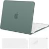MOSISO Custodia Compatibile con MacBook Neo 13 pollici Cover A3404 2026 | Case & Copritastiera & Pellicola per MacBook Neo 13 pollici display Liquid Retina chip A18 Pro, Verde Smeraldo