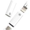 HOYULLI Adattatore USB C Female a Lightning Femmina per Apple Pencil (2 pezzi) per iPad Pro Type C Charger Cavo adattatore di ricarica Connettore 1.generation Pencil per iPhone Converter MFi Certified